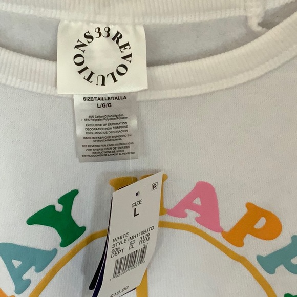 Stay happy sweatshirt - Picture 2 of 4